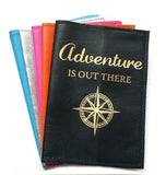 Adventure Is Out There Leather Passport Cover - bambinadicioccolato