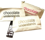 Chocolate Understands Canvas Pouch - bambinadicioccolato