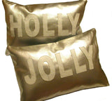 Small Personalized Leather Name Pillow