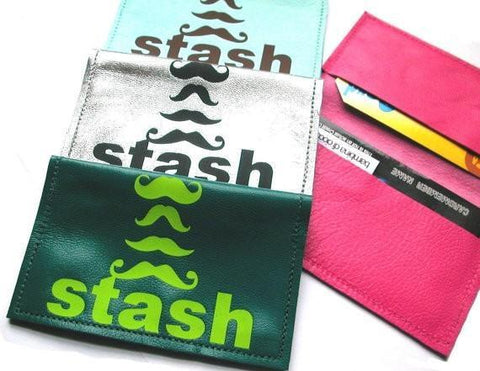 Stash Leather Business Card Holder - bambinadicioccolato