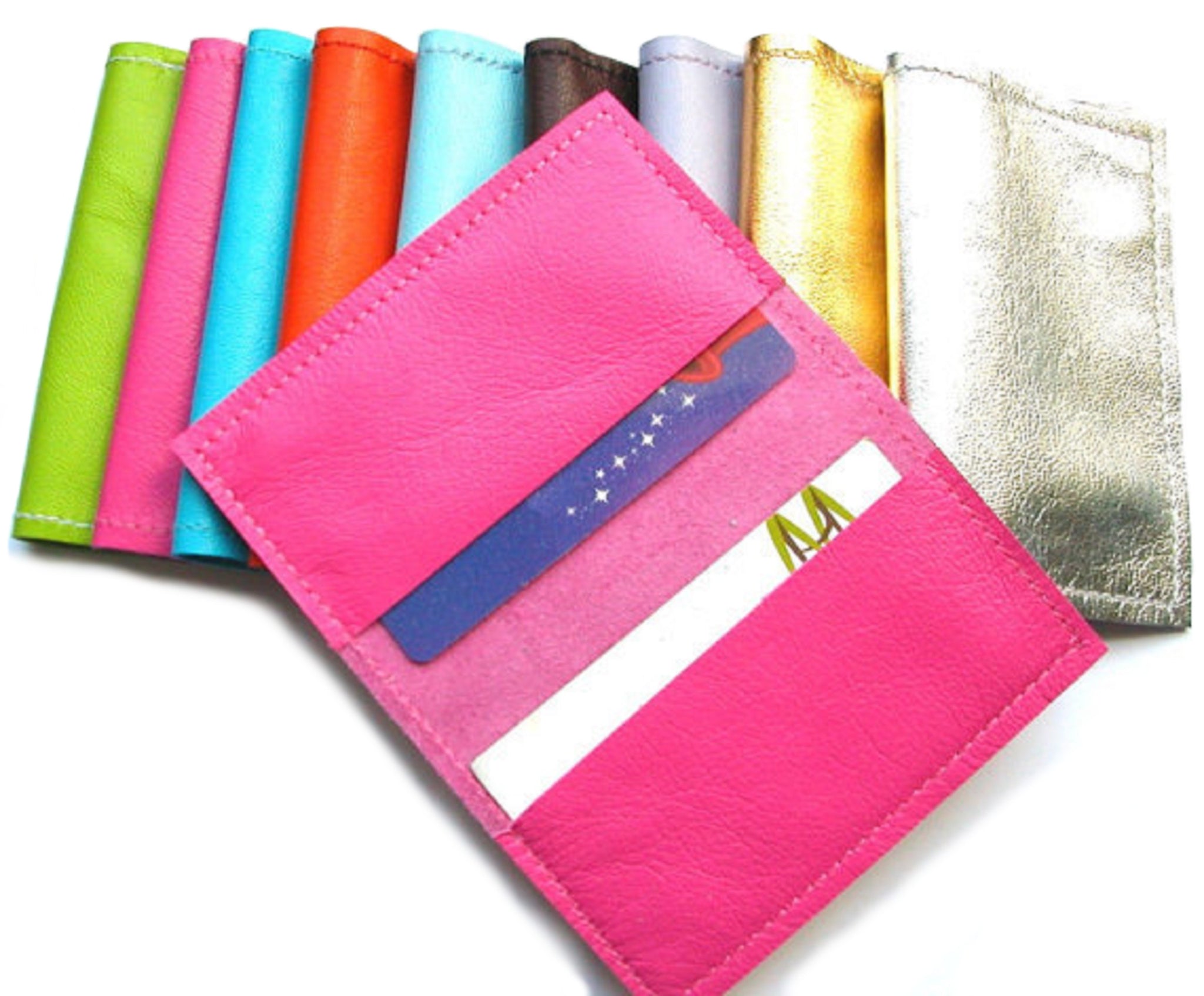 metro card sleeve Metro Straight Edge Leather Business Card Holder